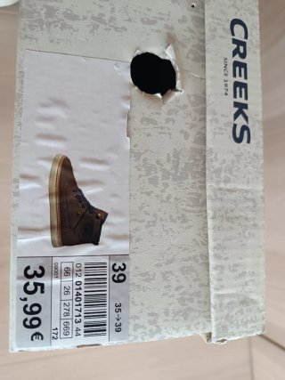 Botines de chico CREEKS marrones