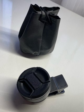 Objetivo para móvil con clip