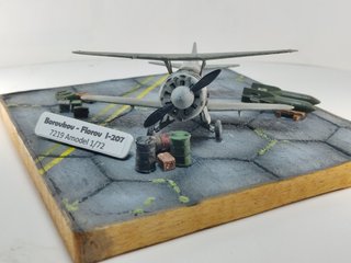 Maqueta del avion Borovkov-Florov I-207 escala 1/7