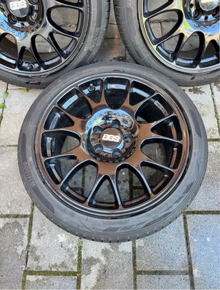Llantas BBS Motorsport Negras + Neumáticos