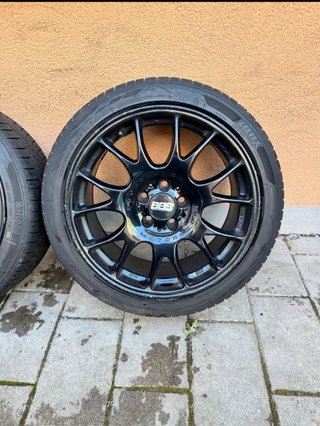 Llantas BBS Motorsport Negras + Neumáticos