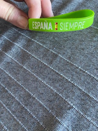 Pulsera VOX Goma España