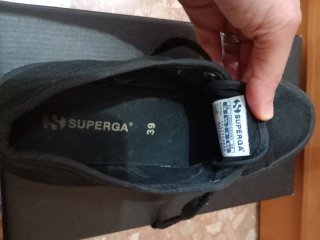 Zapatillas Superga Negras
