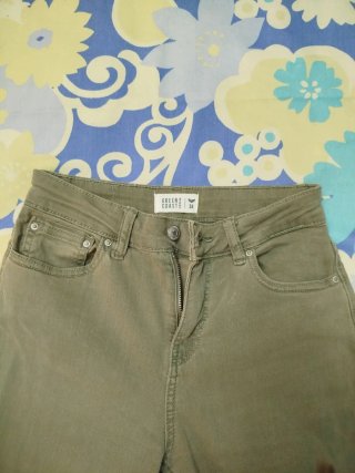 Pantalón vaquero Green Coast verde