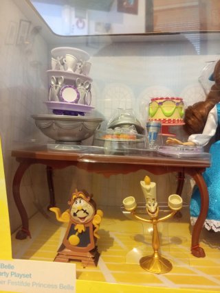 Playset Cena Princesa Bella Disney