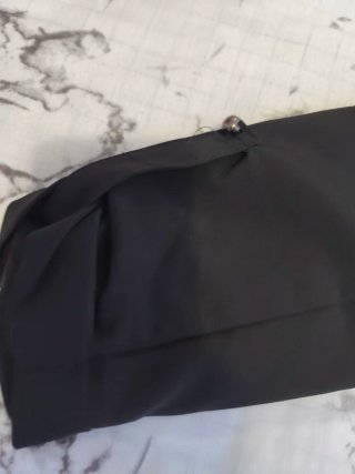 Chaqueta negra manga 3/4