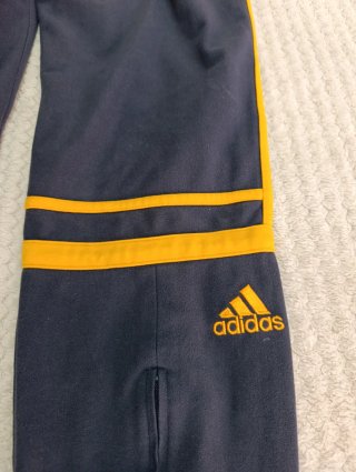 Pantalón Adidas Challenger Azul y Amarillo
