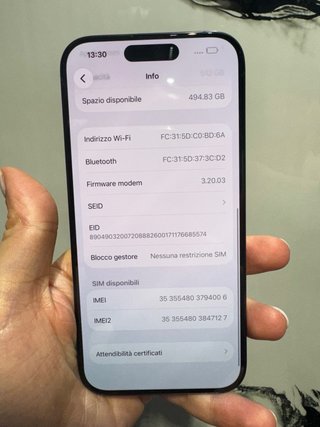 iPhone 15 Pro 512GB Blu Grado A+