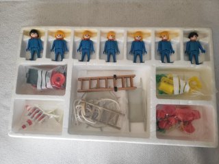 Playmobil 3403 Vigili del Fuoco Set Vintage 1976