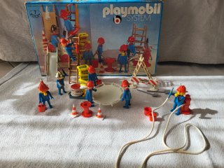 Playmobil 3403 Vigili del Fuoco Set Vintage 1976