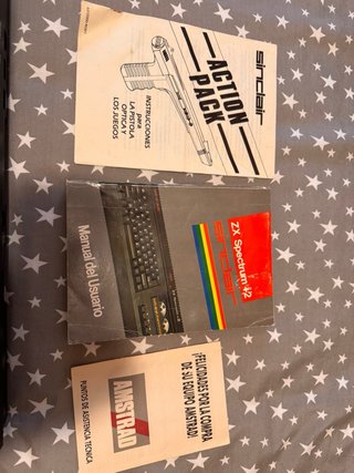 Lote Sinclair ZX Spectrum +2 128k Ordenador Retro