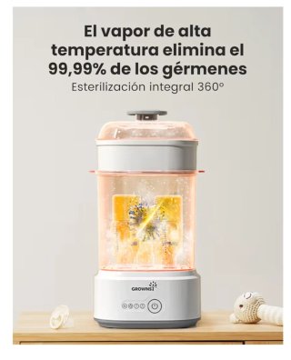 Esterilizador y Secador de Biberones Grownsi