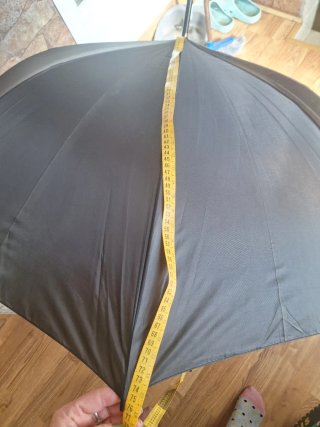 Paraguas familiar grande negro