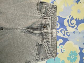 Pantalón vaquero gris Mango Talla M