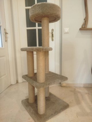Torre rascador para gatos