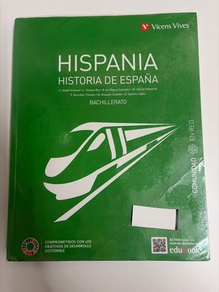 Hispania, historia de España 2 bachillerato