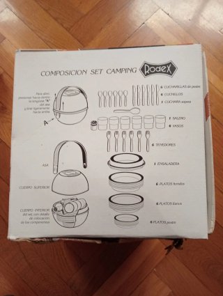 Set Camping Rodex Nuevo