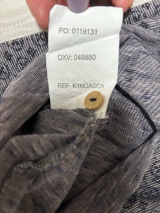 Camiseta Polo Oxbow Hombre Azul/Gris