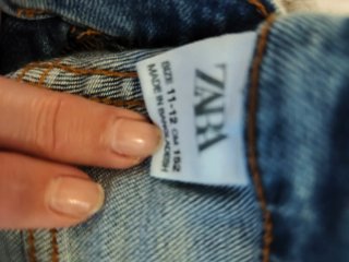 Pantalones  desgastados Talla 12 años equivale S