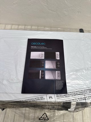 Cecotec Microondas ProClean 3120 Blanco 20L Grill