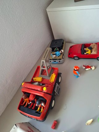 Playmobil médicos y vehículos de emergencia