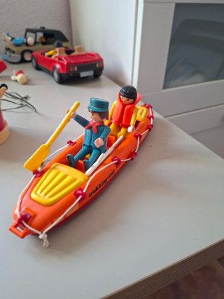 Playmobil médicos y vehículos de emergencia