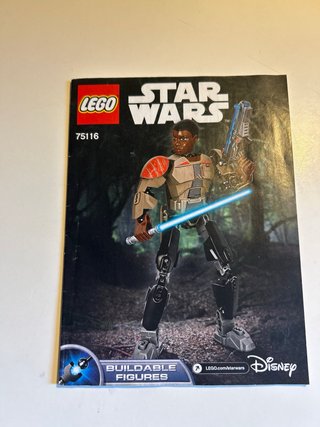 Lego Star Wars Figura Construible Finn 75116