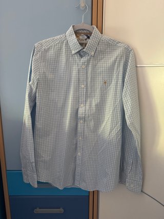 Camisa cuadros ELFLAMENCO azul y blanco