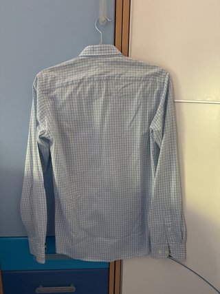 Camisa cuadros ELFLAMENCO azul y blanco