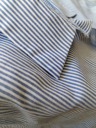 Camisa ADOLFO DOMINGUEZ Rayas Azul Talla XXL