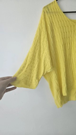 Maglia gialla taglia unica