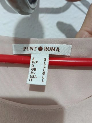 Blusón elegante beige talla G