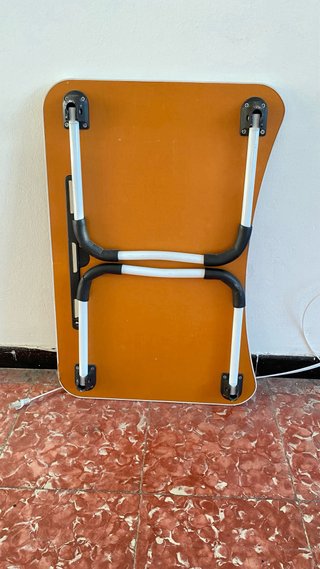 Mesa Plegable Madera y Metal