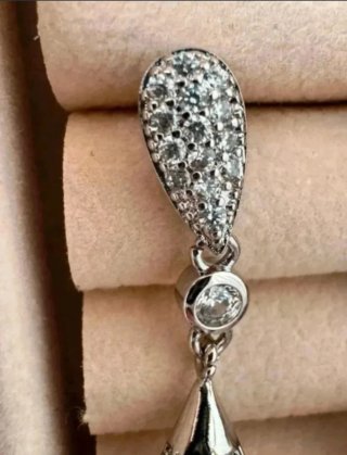 Orecchini Argento 925 Perla e Zirconi