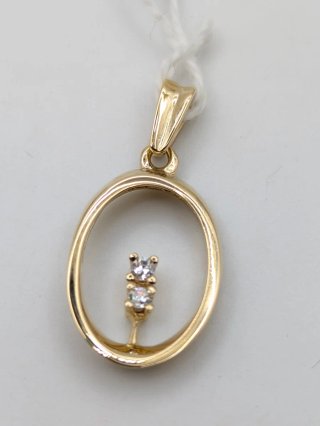 Colgante Oro 18k con Diamantes