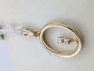 Colgante Oro 18k con Diamantes