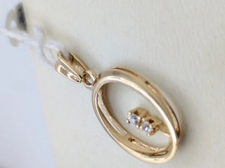Colgante Oro 18k con Diamantes