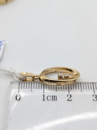 Colgante Oro 18k con Diamantes