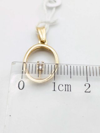Colgante Oro 18k con Diamantes