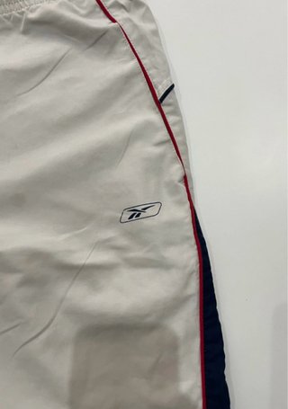 Chándal Vintage Reebok Beige y Azul