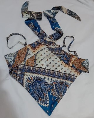 Top Estampado Boho Tirantes