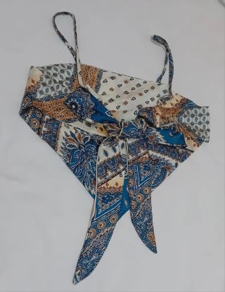 Top Estampado Boho Tirantes