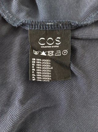 Vestido COS azul marino