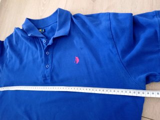 Polo P. Club Azul Talla 4XL