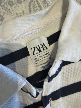Polo Zara Rayas Talla S