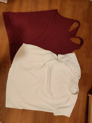 Pack Ropa Deportiva Roja y Blanca