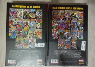 LOS VENGADORES COSTA OESTE 1+2+3+4+5 MLE PANINI/SD