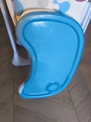 Silla de comer para bebé con bandeja