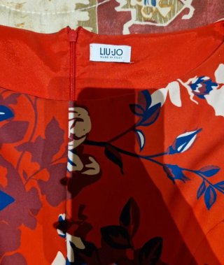 Vestitino Liu Jo floreale rosso