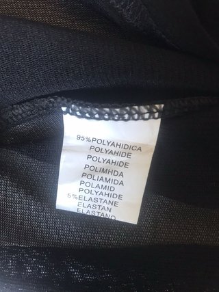 Maglia rete Vinceotto con stampa Charm e catenina